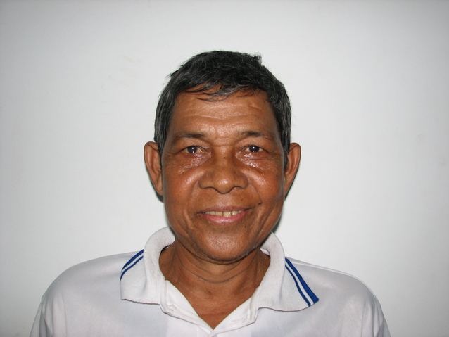 Chhoun from Cambodia raised $100 for cataract surgery to improve his ...