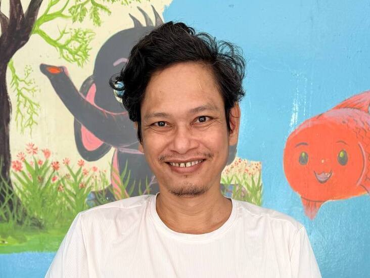 Thon is a construction worker from Cambodia who needs $558 to fund skin ...