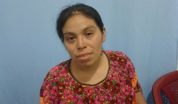Photo of Gregoria post-operation