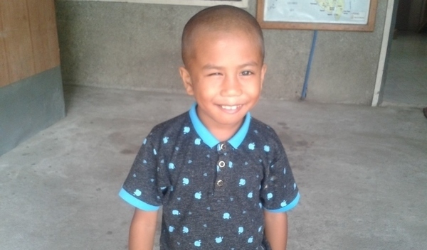 Photo of Rhean post-operation