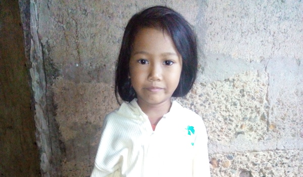 Photo of Mary Rose post-operation