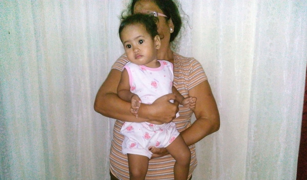 Photo of Prescilla post-operation