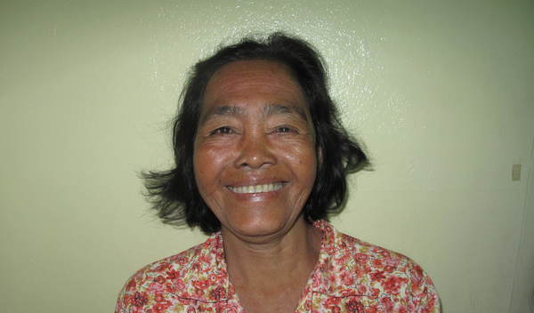 Photo of Saroeun post-operation