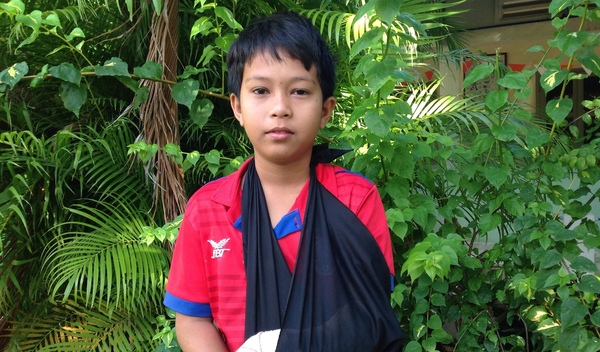 Photo of Dalit post-operation