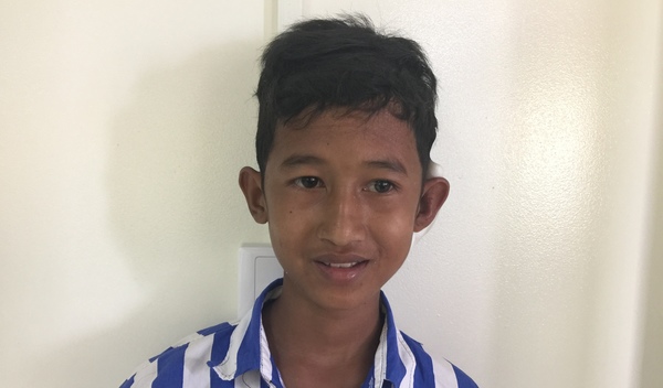 Photo of Seyha post-operation