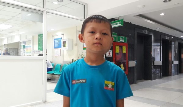 Photo of Htoo post-operation