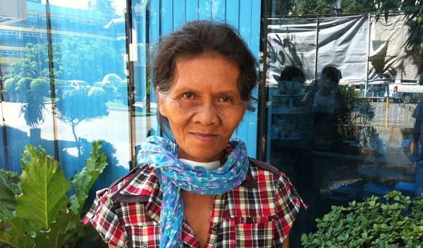 Photo of Agapita post-operation