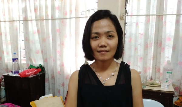 Photo of Emmarie post-operation