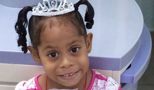 Photo of Eliany post-operation