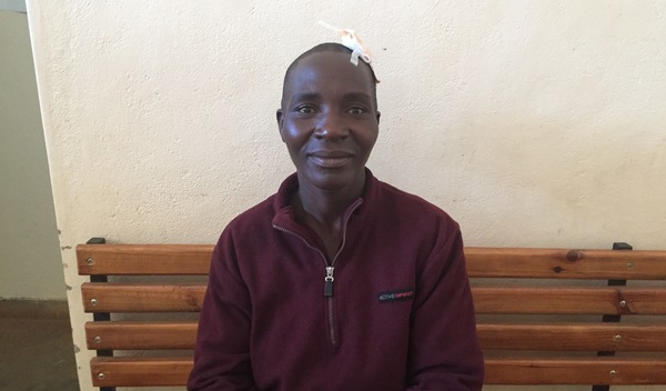 Photo of Benaye post-operation