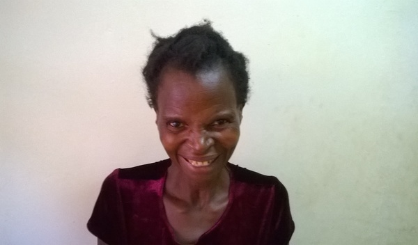 Photo of Gertrude post-operation