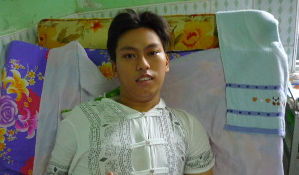 Photo of Khaing post-operation