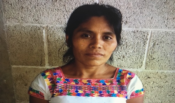 Photo of Antonia Tzaj post-operation