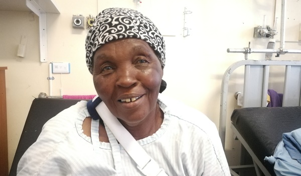 Photo of Jane post-operation