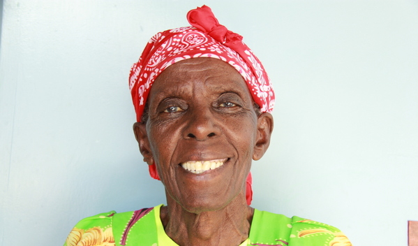 Photo of Esther post-operation