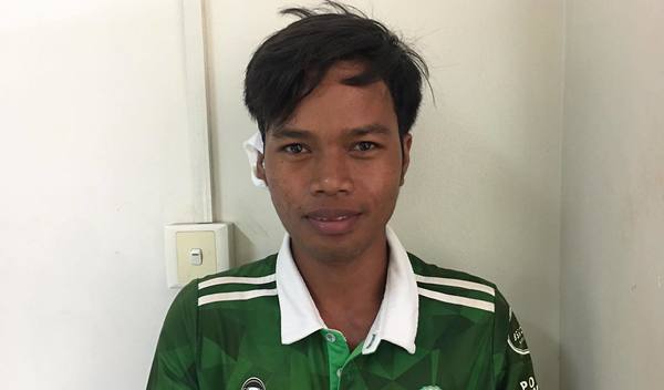 Photo of Sophea post-operation