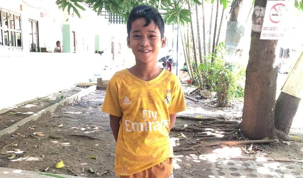 Photo of Vanneth post-operation