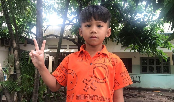 Photo of Sophanun post-operation