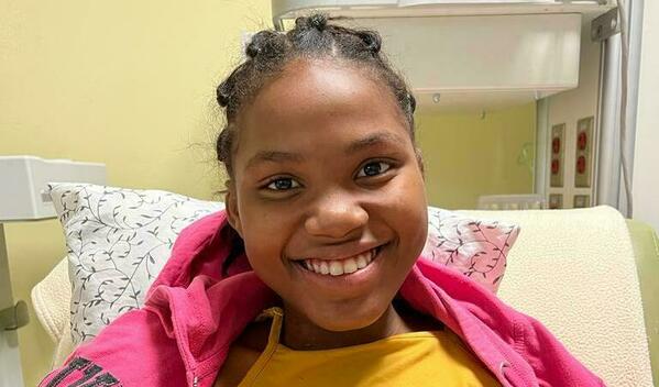 Photo of Annizabelle post-operation
