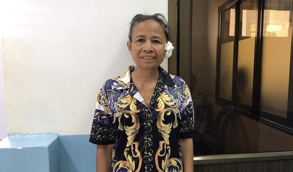 Photo of Sarin post-operation