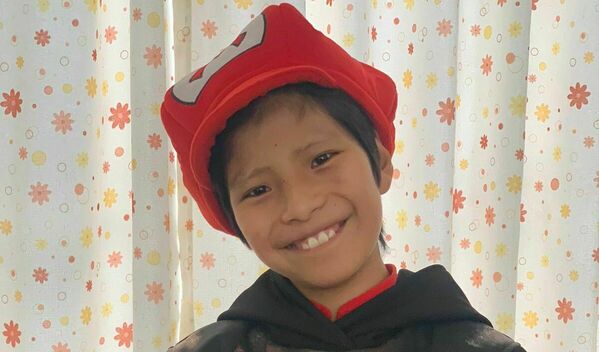 Photo of Anthony post-operation
