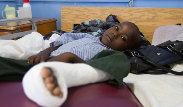 Photo of Ken post-operation