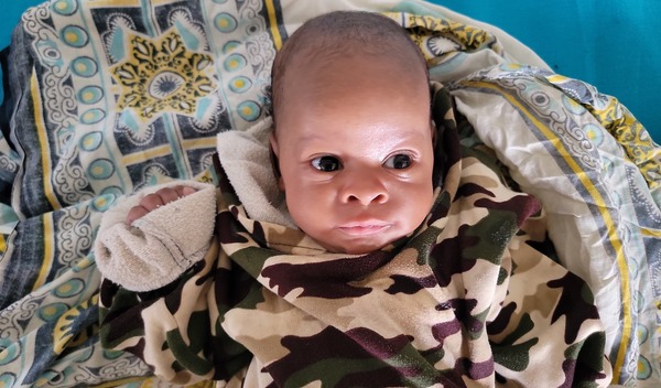 Photo of Dada post-operation