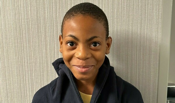 Photo of Christopher post-operation