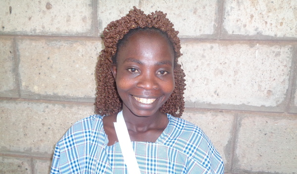 Photo of Dorcas post-operation