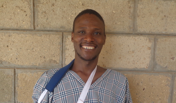 Photo of Alex post-operation