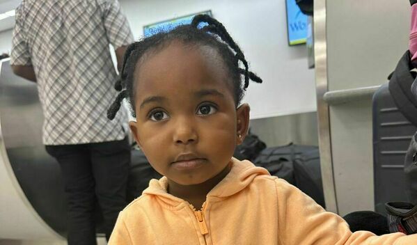 Photo of Larah post-operation