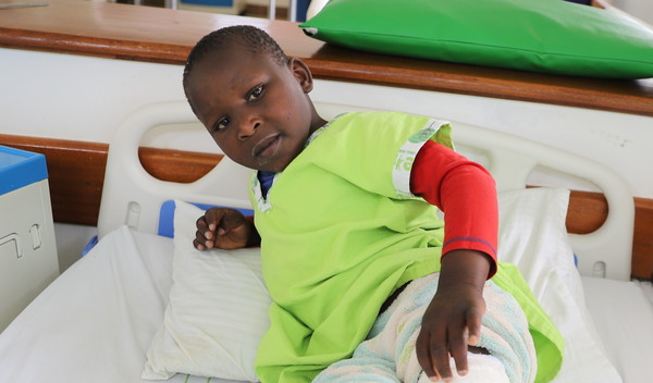 Photo of Mary post-operation