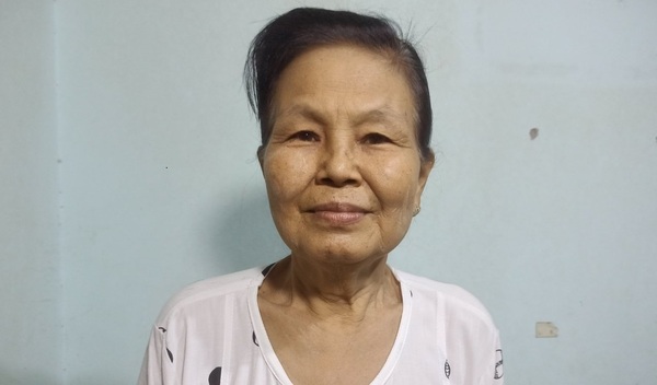 Photo of Daw Khin post-operation