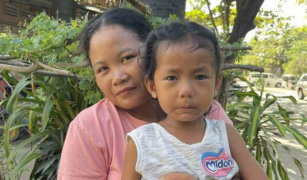 Photo of Theara post-operation