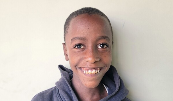 Photo of Joseph post-operation