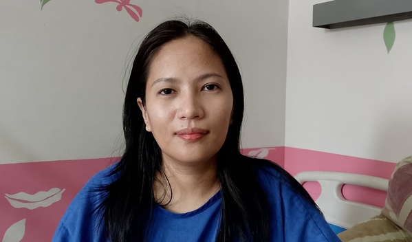 Photo of Arleen post-operation