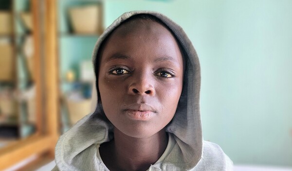 Photo of Elisha post-operation