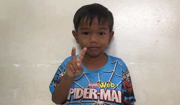 Photo of Ratanak post-operation