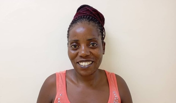 Photo of Janet post-operation