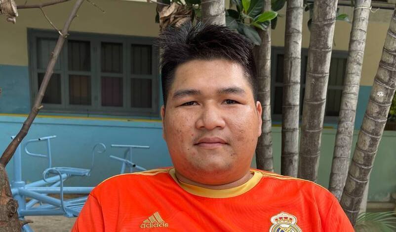 Photo of Rithy post-operation