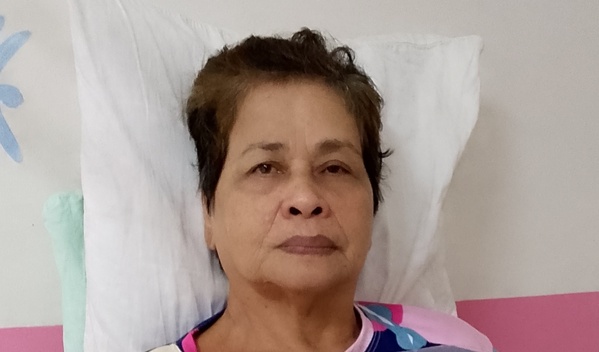 Photo of Rosalia post-operation