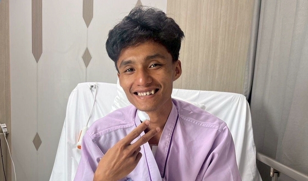 Photo of Say post-operation