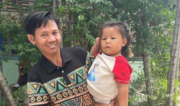 Photo of Srey Pich post-operation