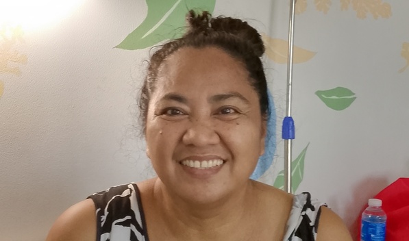Photo of Maria post-operation