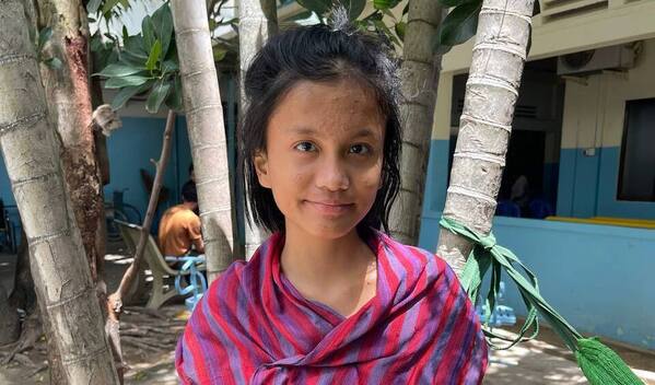 Photo of Chandyna post-operation