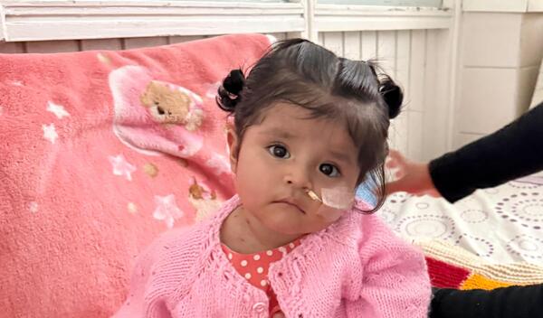 Photo of Luciana post-operation
