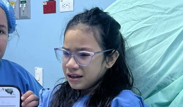 Photo of Eliette post-operation