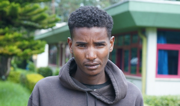 Photo of Chala post-operation
