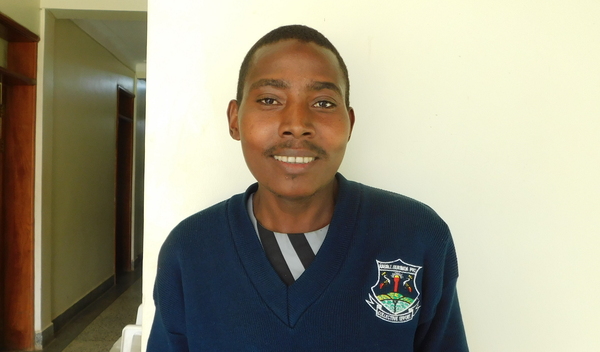 Photo of Tobius post-operation