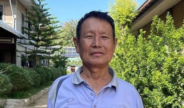 Photo of U Shwe post-operation